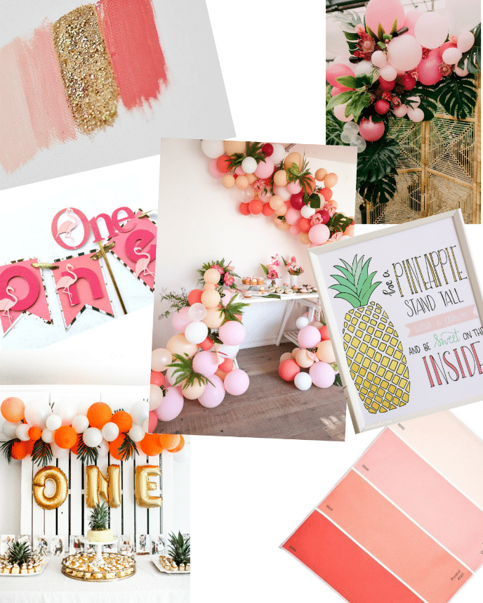 Flamingo and Pineapple Party Inspiration