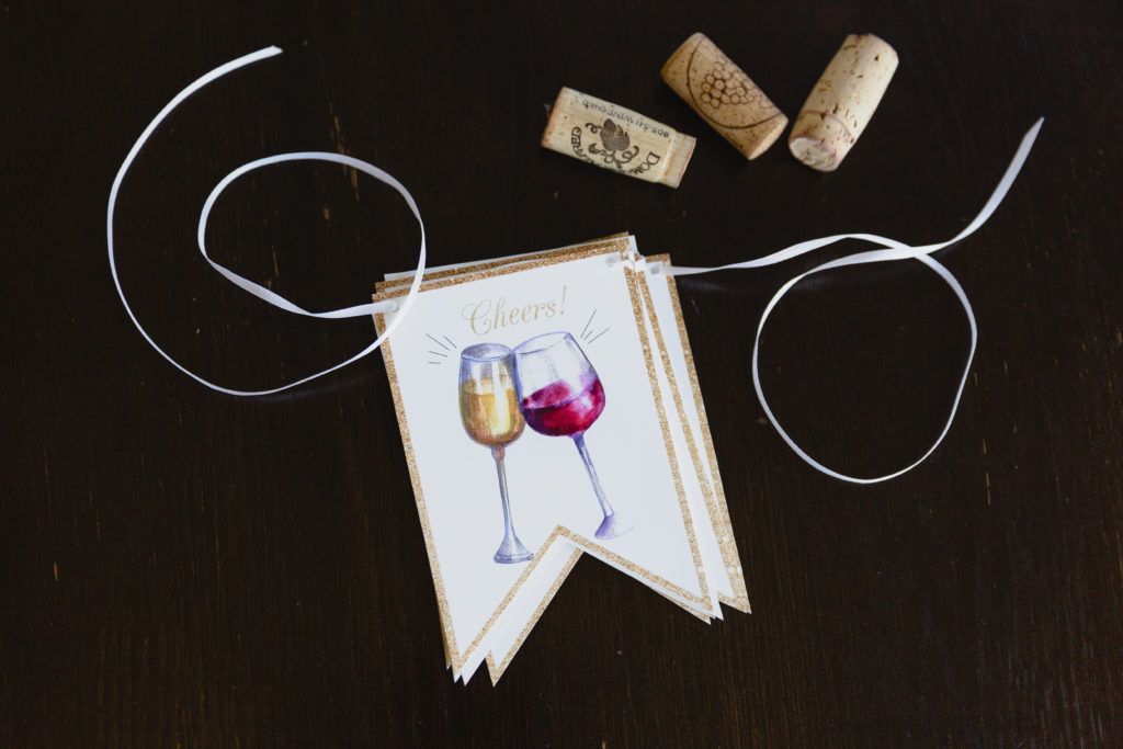 Wine Time Banner DIY