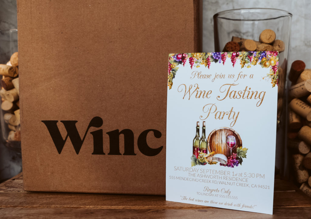 Wine Party Invitation