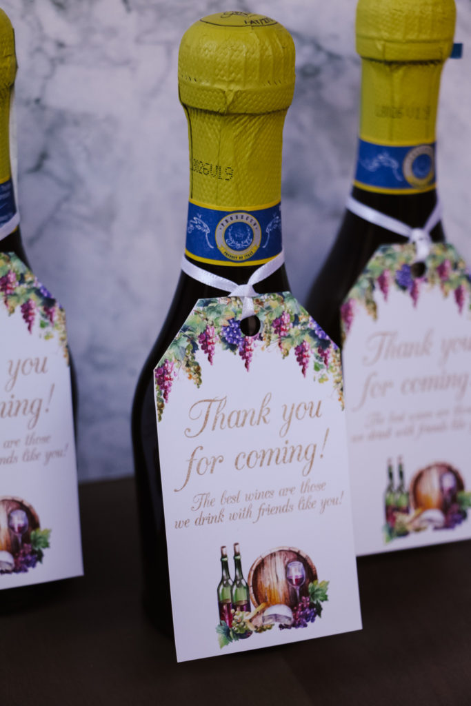 Wine Tasting Party Favors