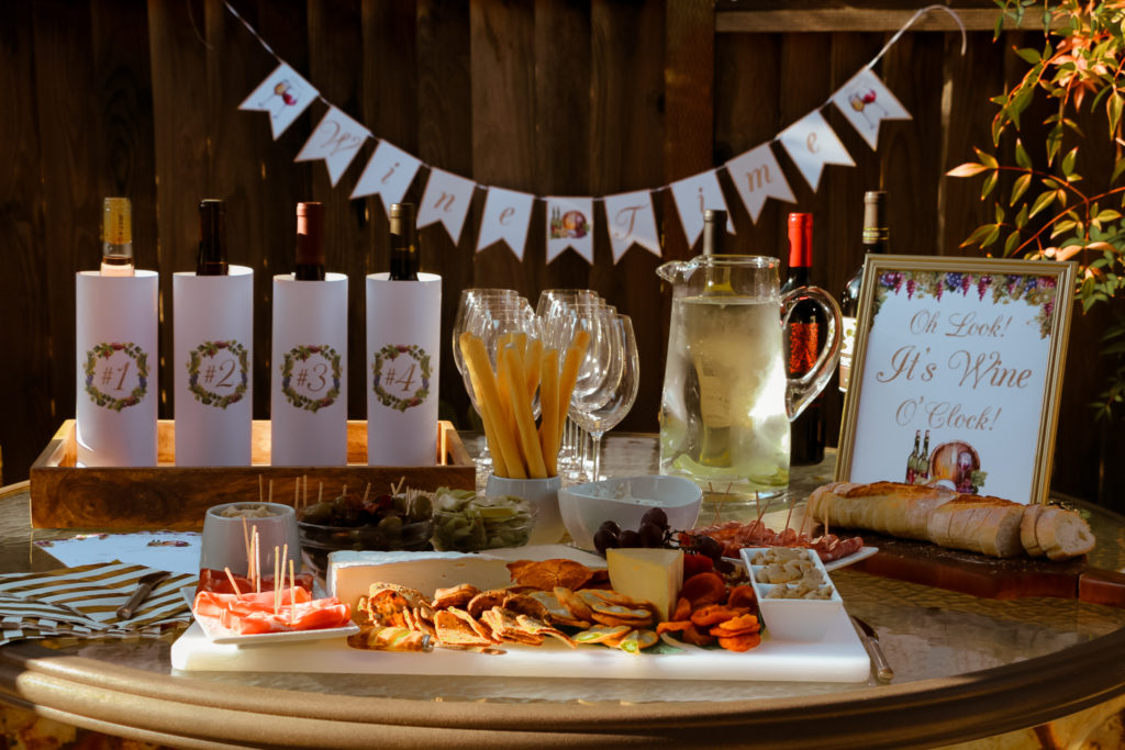 Wine Tasting Party Banner