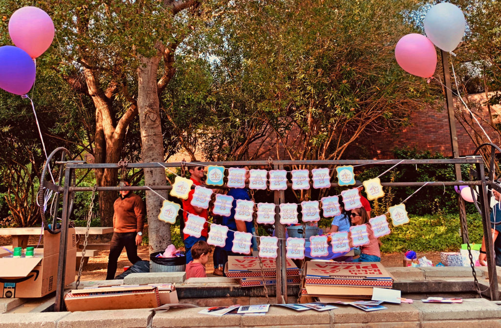 Carousel Happy Birthday Banner