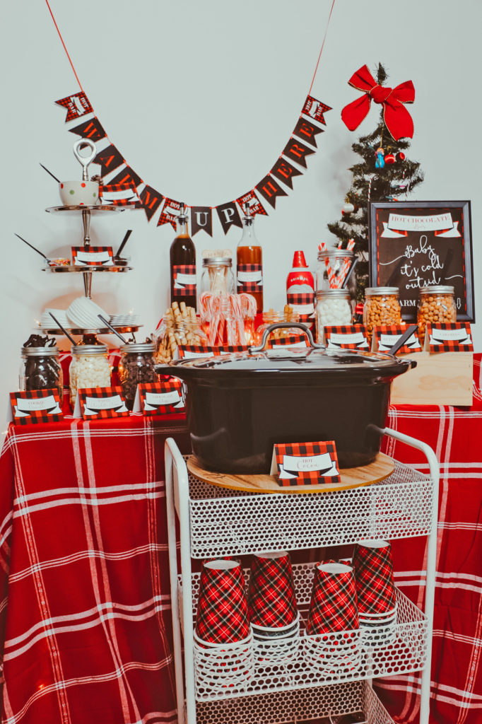 Printable Hot Chocolate Bar