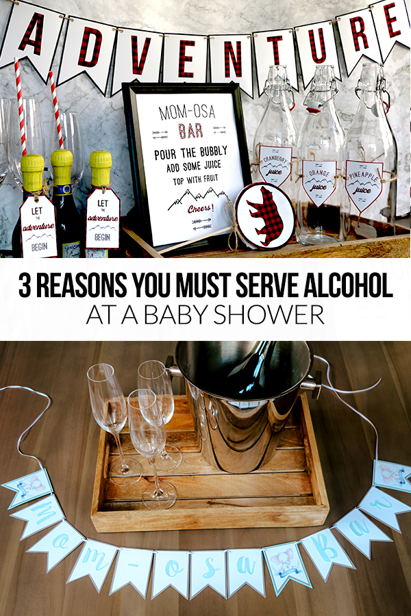 Three Reasons you Must Serve Alcohol at a Baby Shower