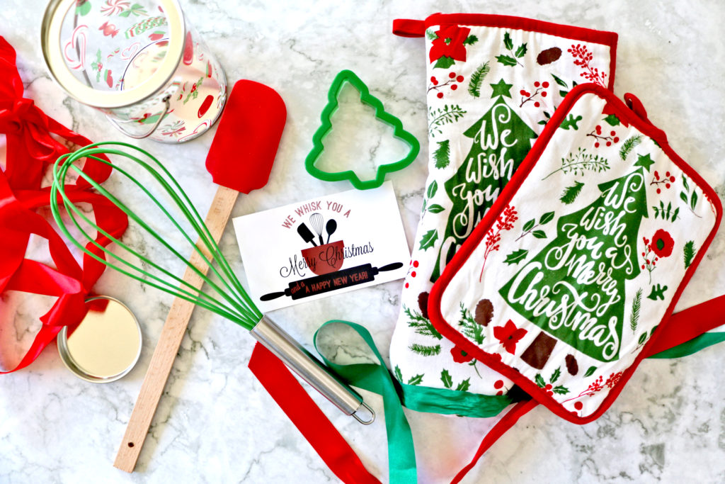 We Whisk You A Merry Christmas Jar Label
