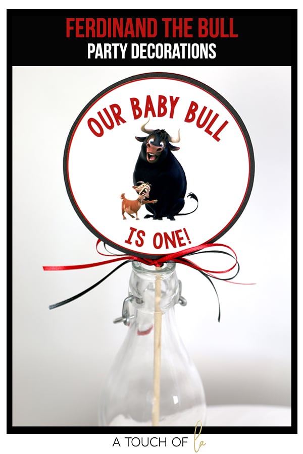 Ferdinand the Bull Party Decor