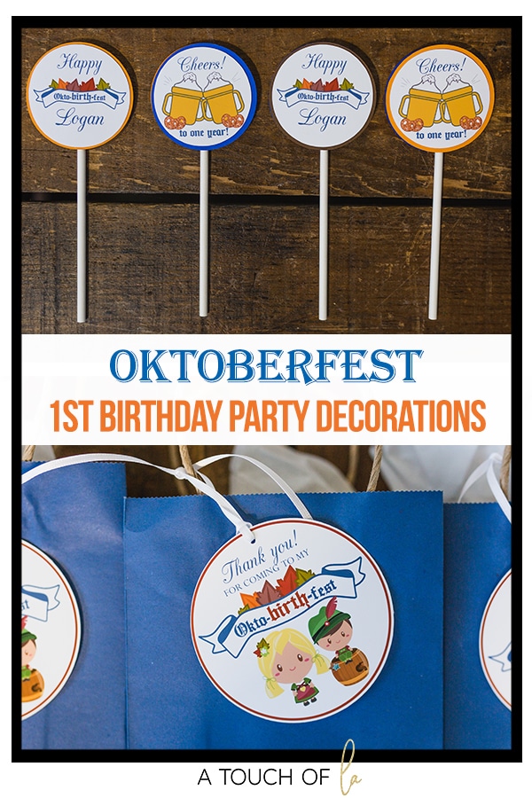 Oktoberfest birthday party Decorations