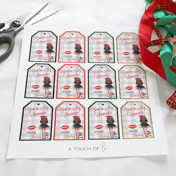 Favorite-Things-party-Favor-Tags-for-Christmas-Party