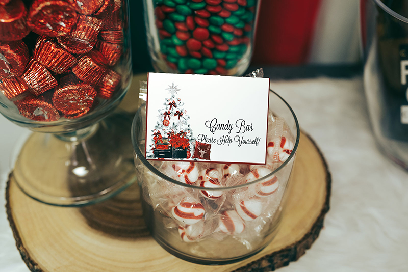Holiday Party Candy Bar Ideas