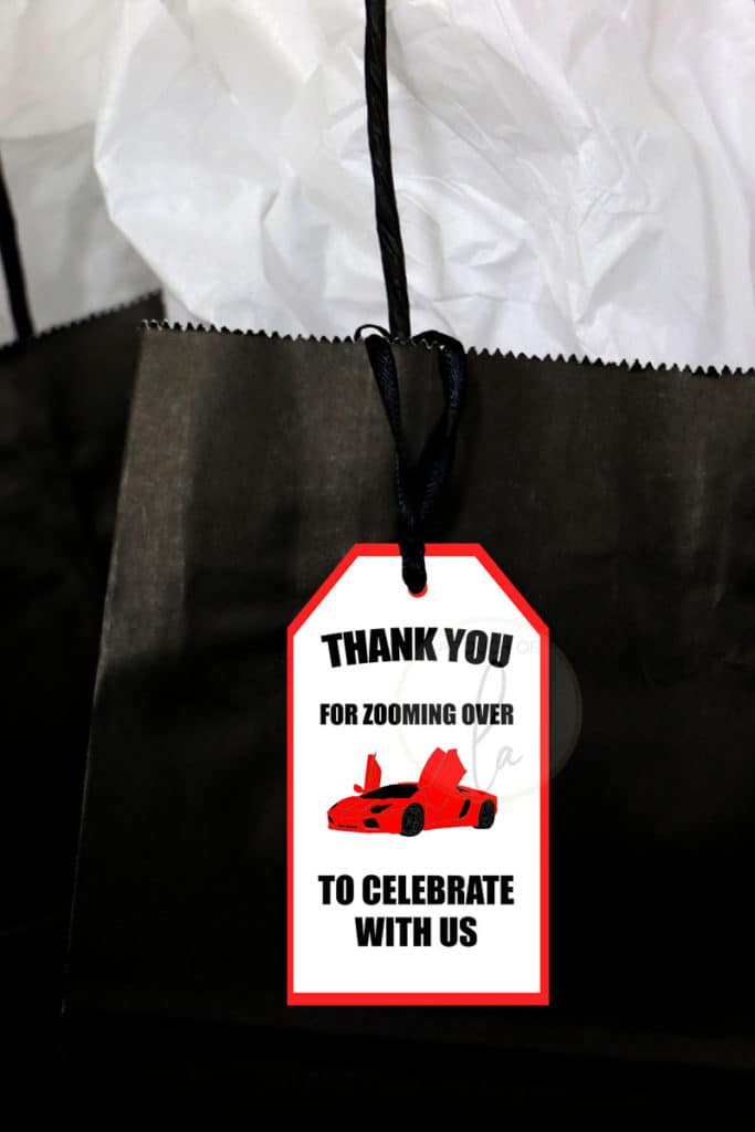 Red-Supercar-Favor-Tag