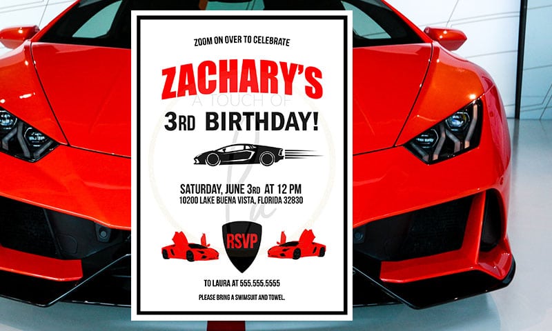 Red-Supercar-Invitation