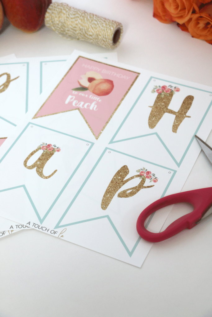 Peach-Birthday-Party-Printable-Banner