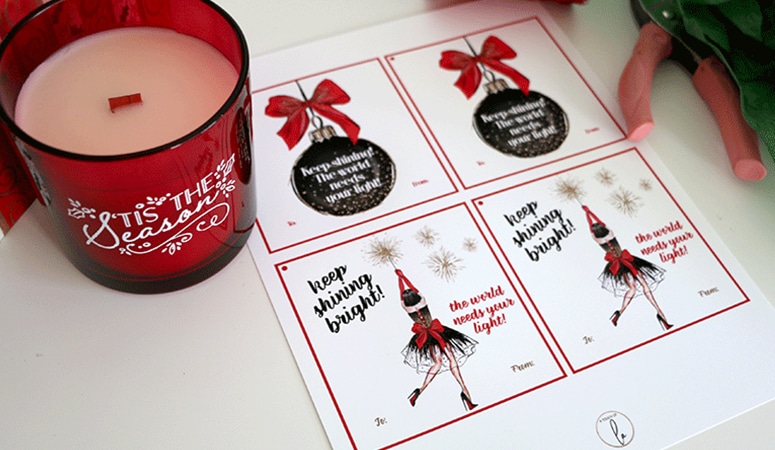 Easy Last Minute Christmas Gifts with printables