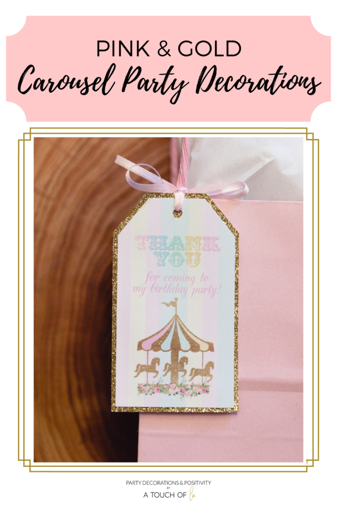 Carousel Party Decor
