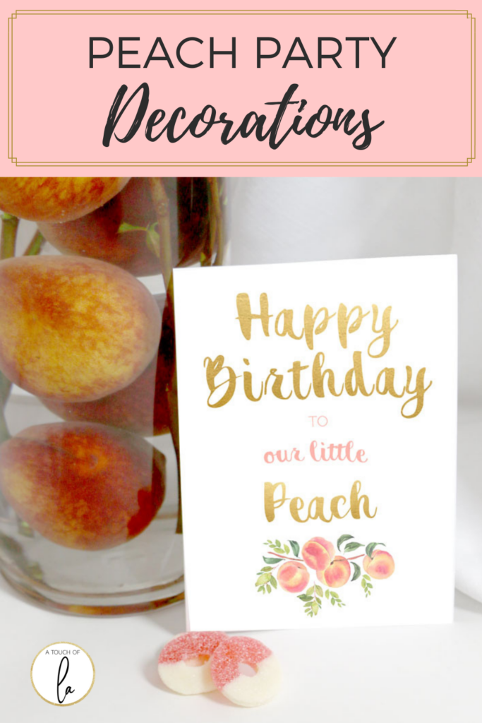 Peach-Party-Decorations