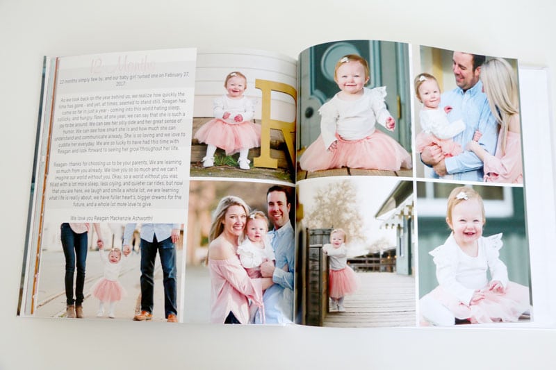 Baby Book First Year Photoshoot
