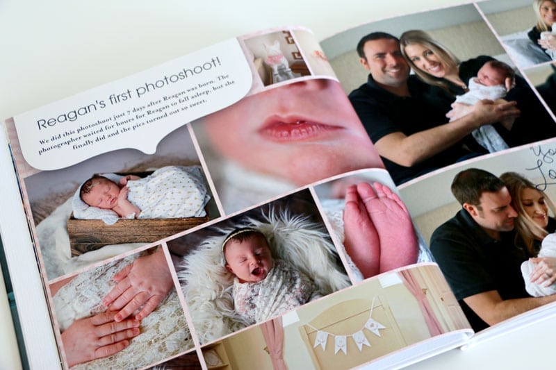 First Photoshoot with Baby, Newborn Photoshoot in Baby Book