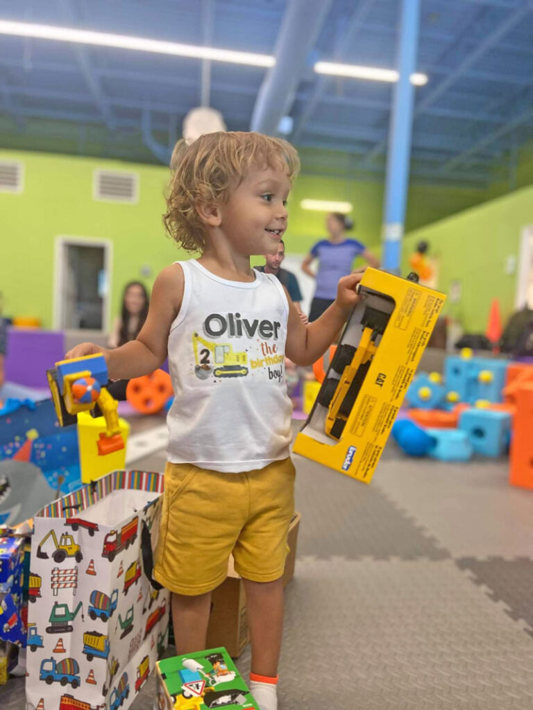 Construction Birthday party theme
