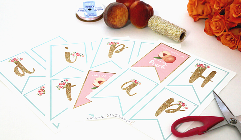 How to DIY Party Banners: Printable Party Decorations
