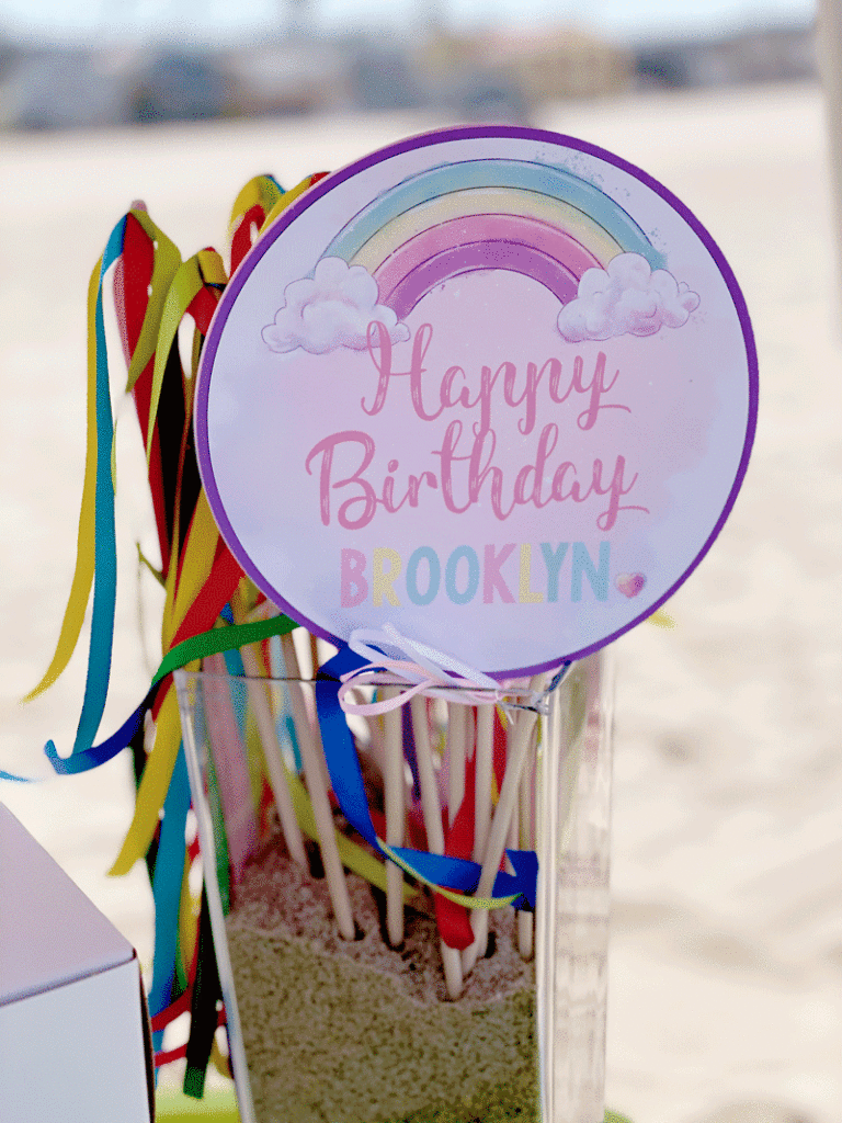 Rainbow Unicorn Birthday Decorations