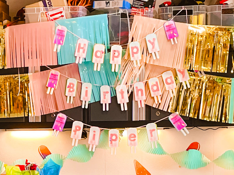 Chill Out With Popsicle First Birthday Party Decorations