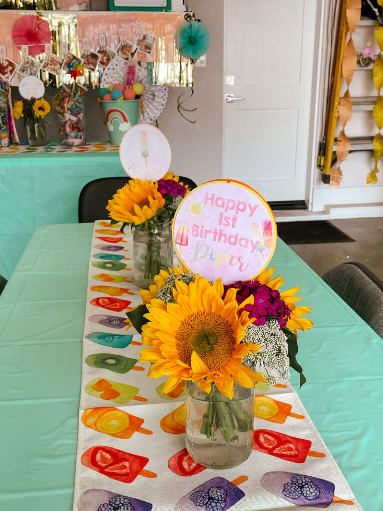 Popsicle Party Tablescape