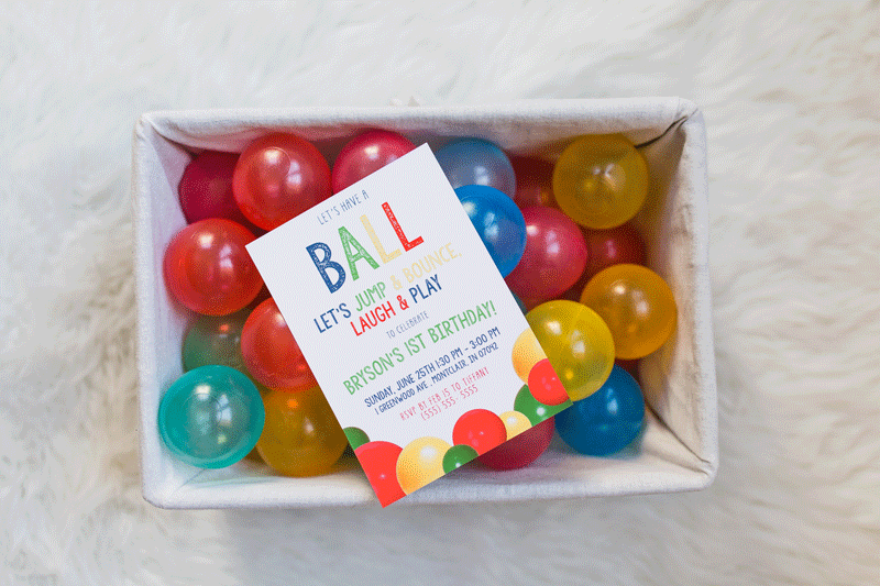 Ball-Party-Invitation