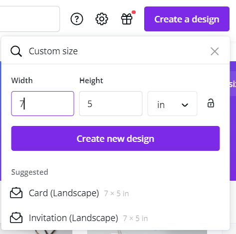 Make water bottle labels with canva