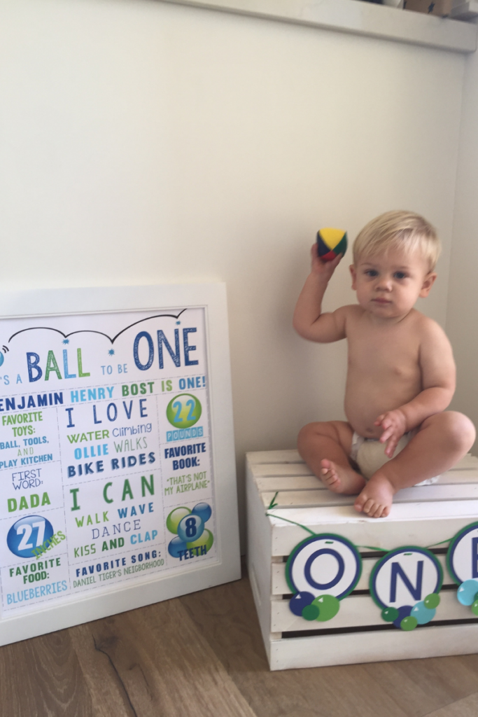 It's a Ball to be One Milestone Poster