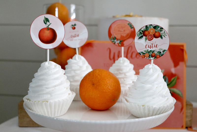 Little Cutie Cupcake Toppers